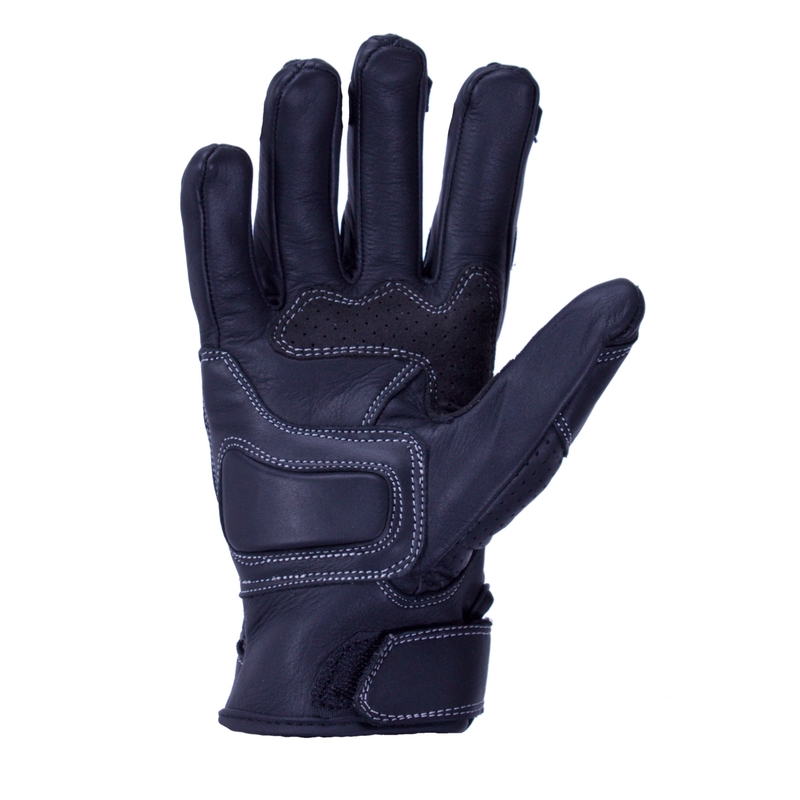 Motorradhandschuhe Tschul 316 schwarz Ausverkauf
