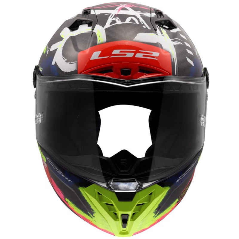 Integralhelm LS2 FF805 Thunder GP Aero Replica Aldeguer 25 glänzend schwarz-rot-grün