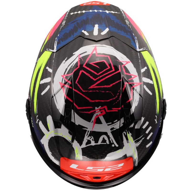 Integralhelm LS2 FF805 Thunder GP Aero Replica Aldeguer 25 glänzend schwarz-rot-grün
