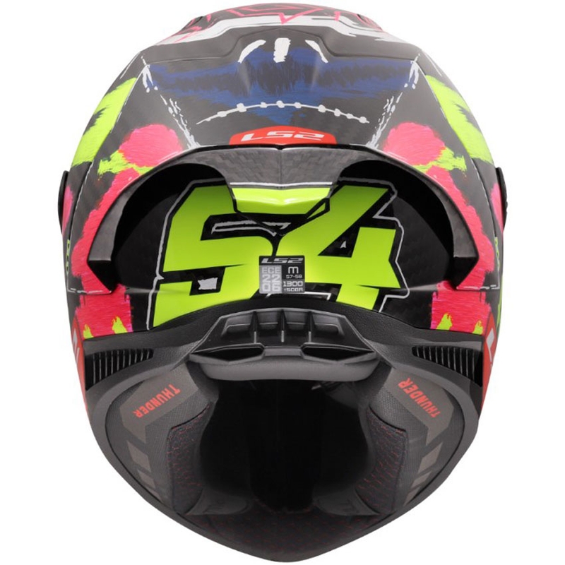 Integralhelm LS2 FF805 Thunder GP Aero Replica Aldeguer 25 glänzend schwarz-rot-grün