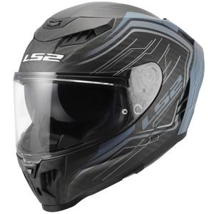 Integralhelm LS2 FF807 Dragon Subic blau-benzin