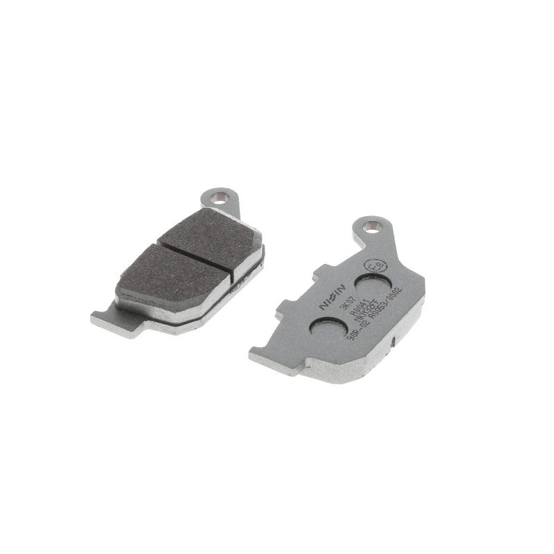 NISSIN Bremsbeläge, halbmetallische Mischung, 86 x 40 x 10,8 mm, 2 Stück