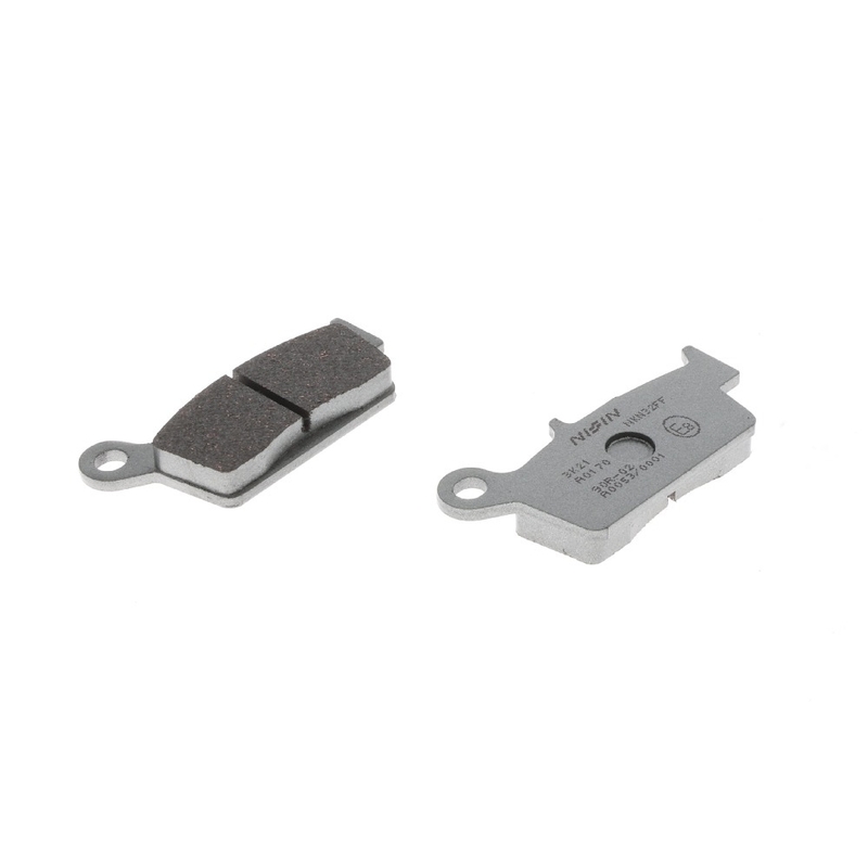 NISSIN Bremsbeläge, halbmetallische Mischung, 75 x 36 x 9,5 mm, 2 Stück