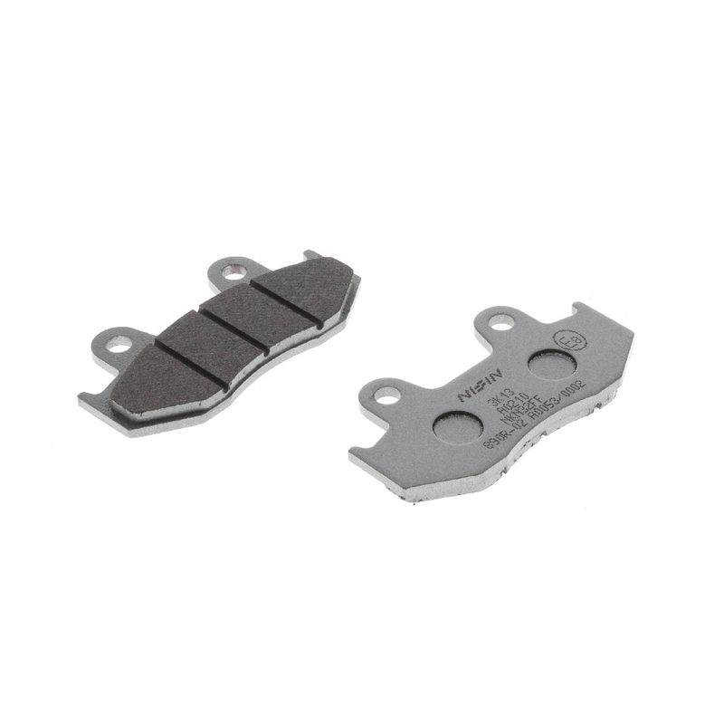 NISSIN Bremsbeläge, halbmetallische Mischung, 81 x 42 x 6,9 mm, 2 Stück