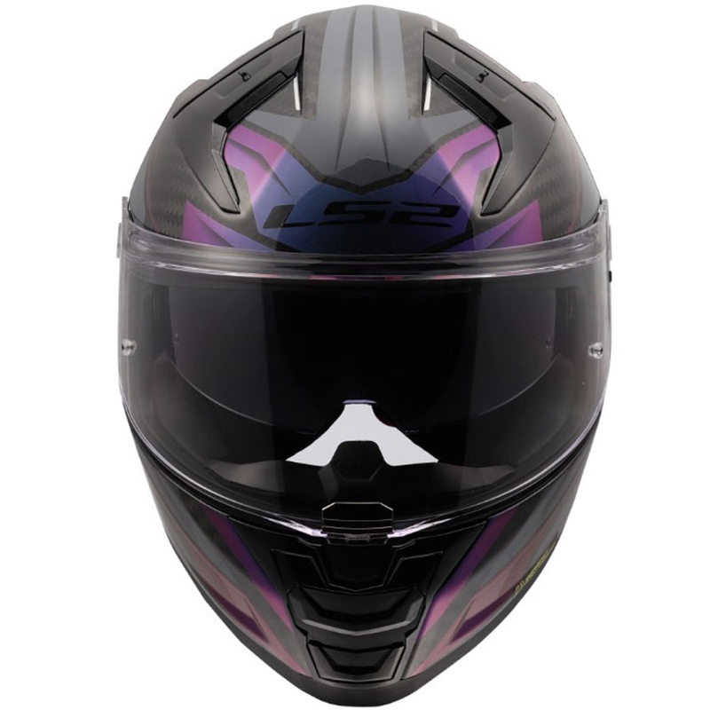 Integralhelm LS2 FF811 Vector II C Savage Chameleon schwarz-lila