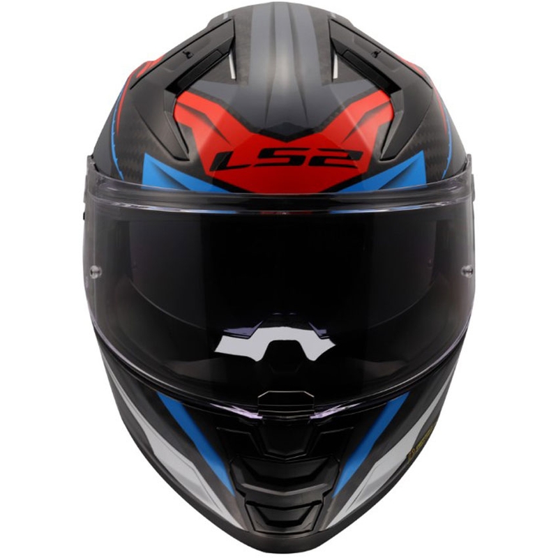 Integralhelm LS2 FF811 Vector II C Savage weiß-blau-rot