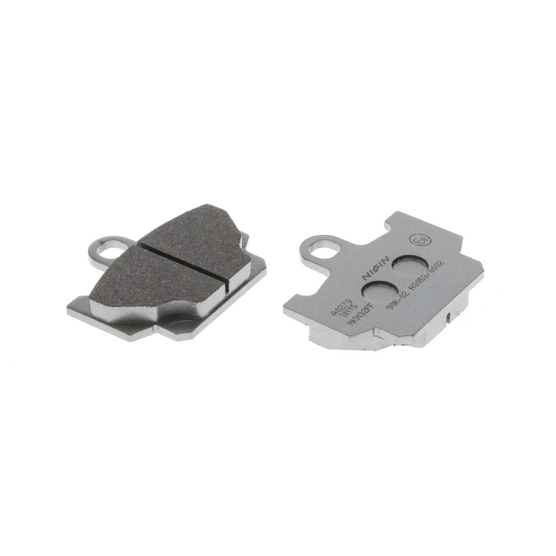 NISSIN Bremsbeläge, halbmetallische Mischung, 68 x 58,8 x 10,5 mm, 2 Stück