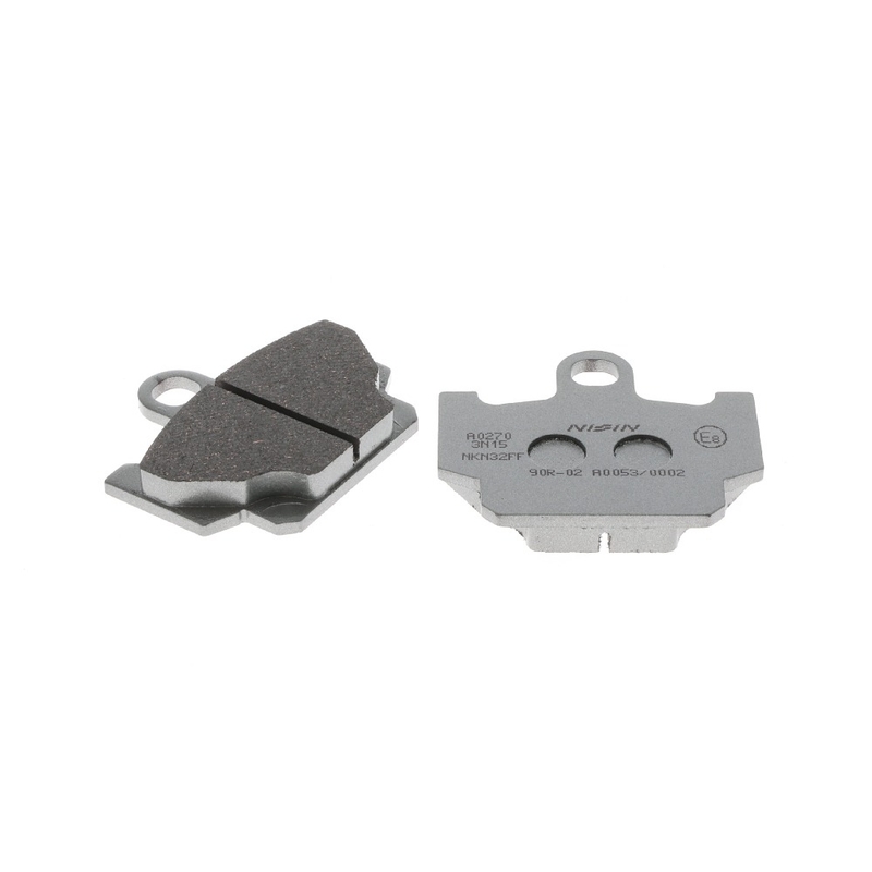 NISSIN Bremsbeläge, halbmetallische Mischung, 68 x 58,8 x 10,5 mm, 2 Stück