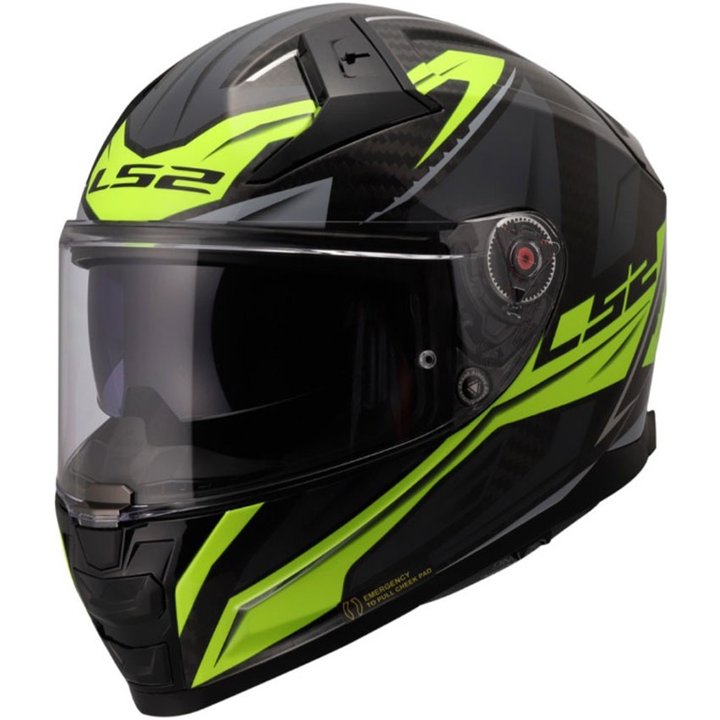 Integralhelm LS2 FF811 Vector II C Savage glänzend HV gelb