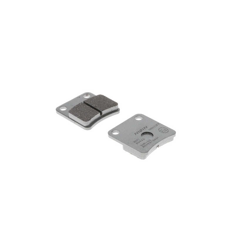 NISSIN Bremsbeläge, halbmetallische Mischung, 41 x 42,9 x 7,9 mm, 2 Stück