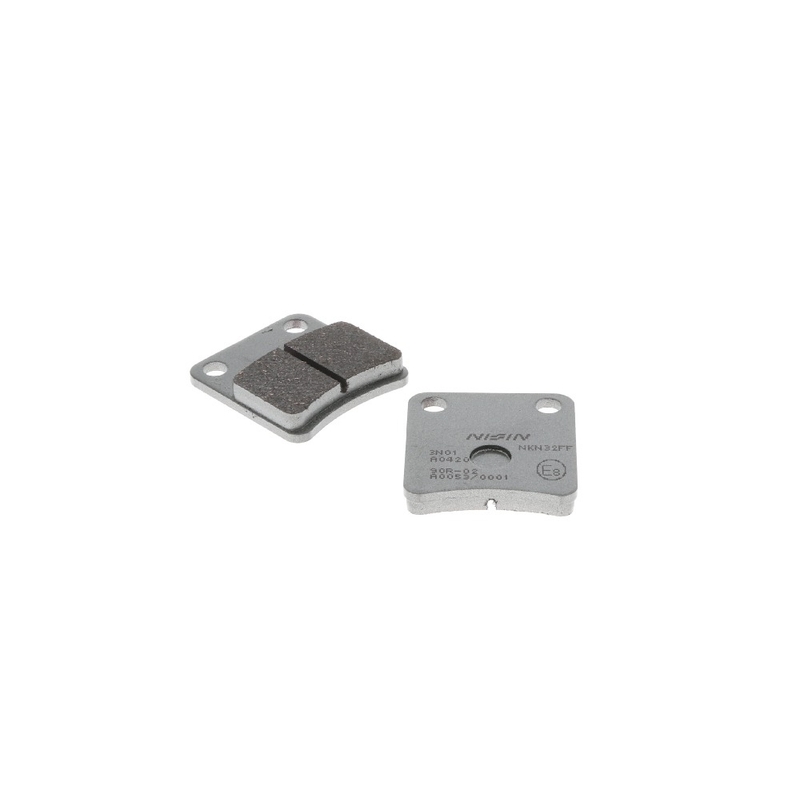 NISSIN Bremsbeläge, halbmetallische Mischung, 41 x 42,9 x 7,9 mm, 2 Stück