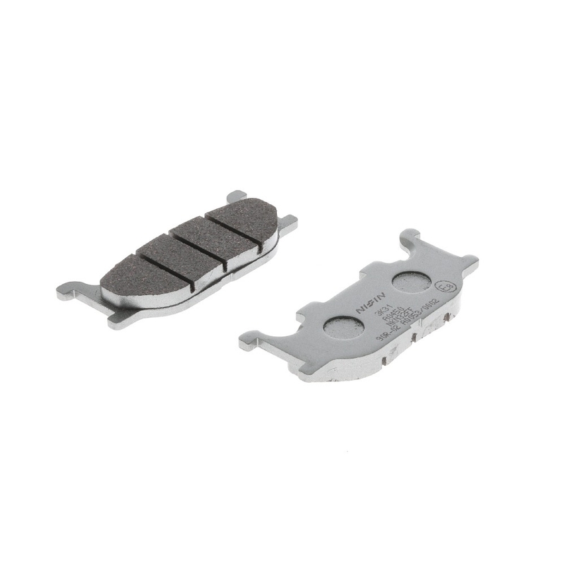 NISSIN Bremsbeläge, halbmetallische Mischung, 94,1 x 41 x 10 mm, 2 Stück