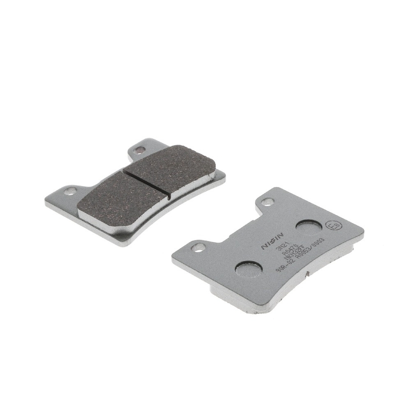 NISSIN Bremsbeläge, halbmetallische Mischung, 74,5 x 54 x 9 mm, 2 Stück