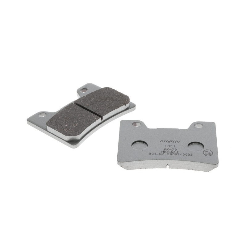 NISSIN Bremsbeläge, halbmetallische Mischung, 74,5 x 54 x 9 mm, 2 Stück