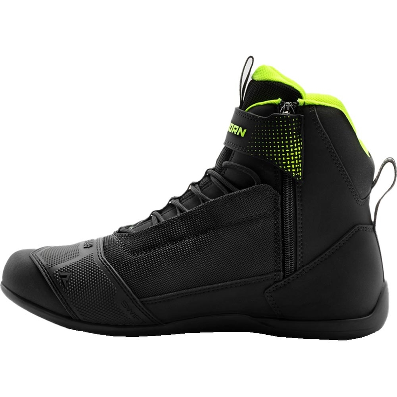 Rebelhorn Swift Motorradstiefel schwarz-fluoreszierend gelb