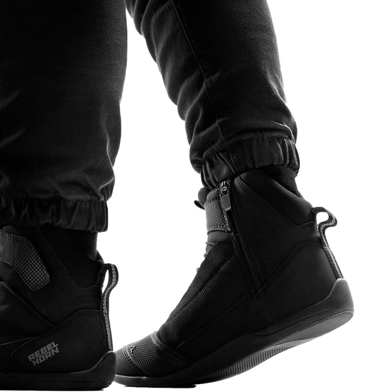 Rebelhorn Faster Damen-Motorradjeans, schwarz