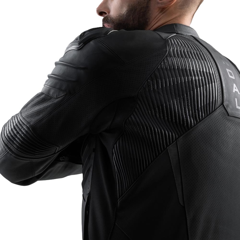 Rebelhorn Vandal 2 Leder-Motorradjacke schwarz