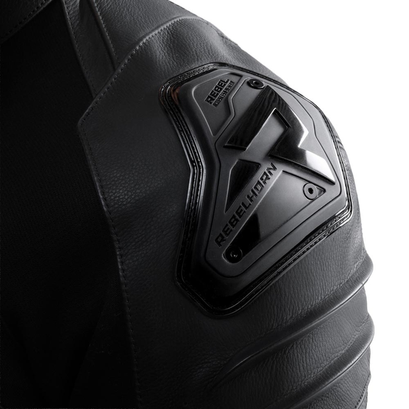 Rebelhorn Vandal 2 Leder-Motorradjacke schwarz