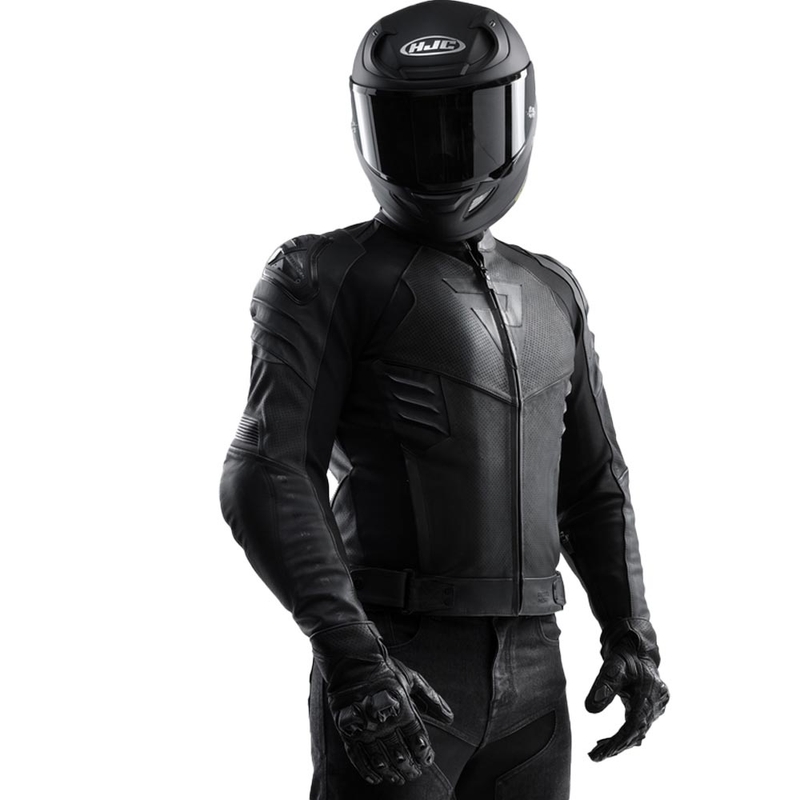 Rebelhorn Vandal 2 Leder-Motorradjacke schwarz