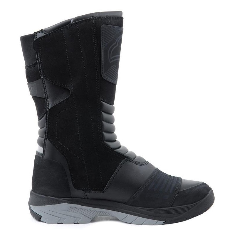 Falco Tourance Schwarz-Grau-Rot Motorradstiefel