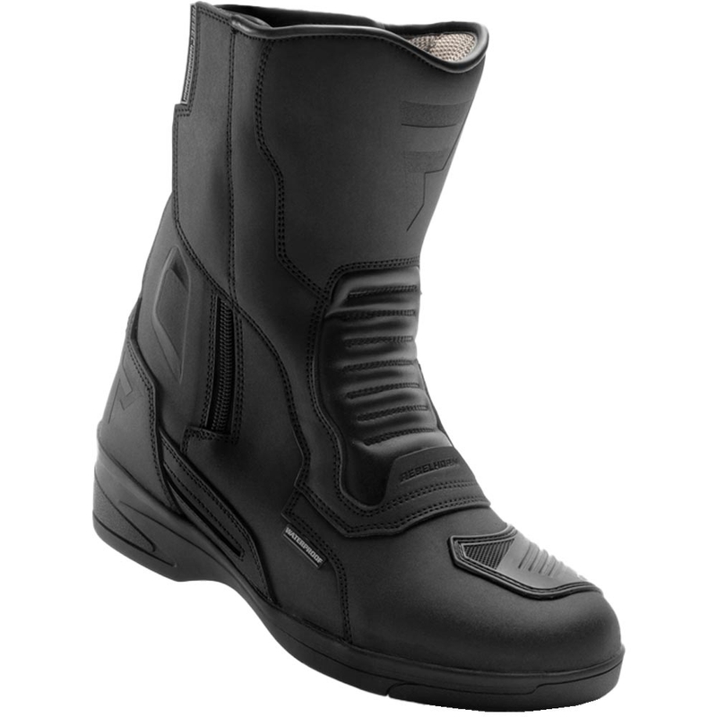 Rebelhorn Scout HH Damen-Motorradstiefel, schwarz