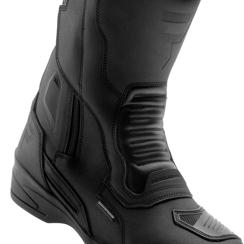 Rebelhorn Scout HH Damen-Motorradstiefel, schwarz