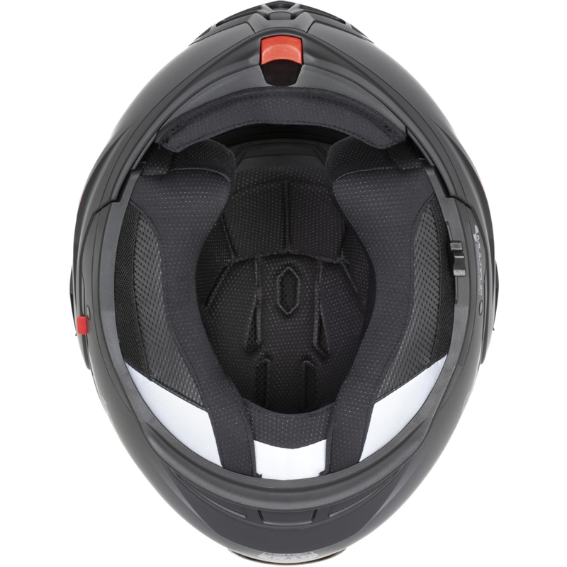 Cassida MultiFlip Korp Klapphelm für Motorräder, matt schwarz-grün-grau