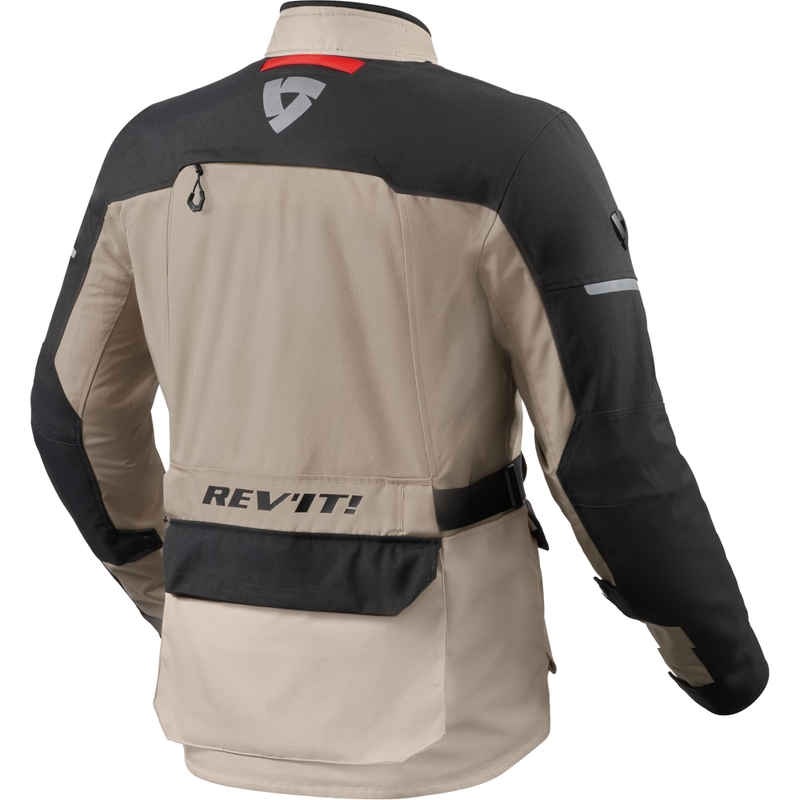 Revit Outback 5 H2O Motorradjacke, sand-schwarz