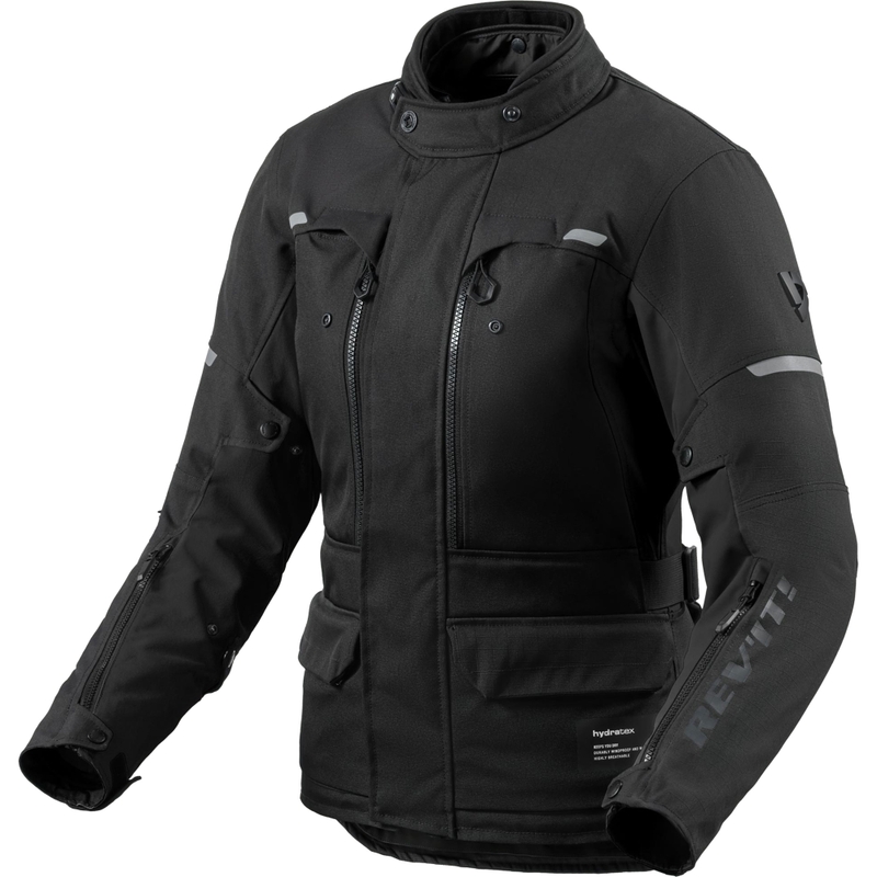 Revit Outback 5 H2O Damen-Motorradjacke Schwarz