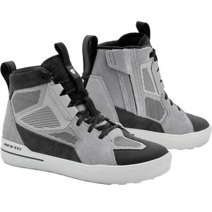 Revit Arrow 2 Air Motorradstiefel grau-weiß
