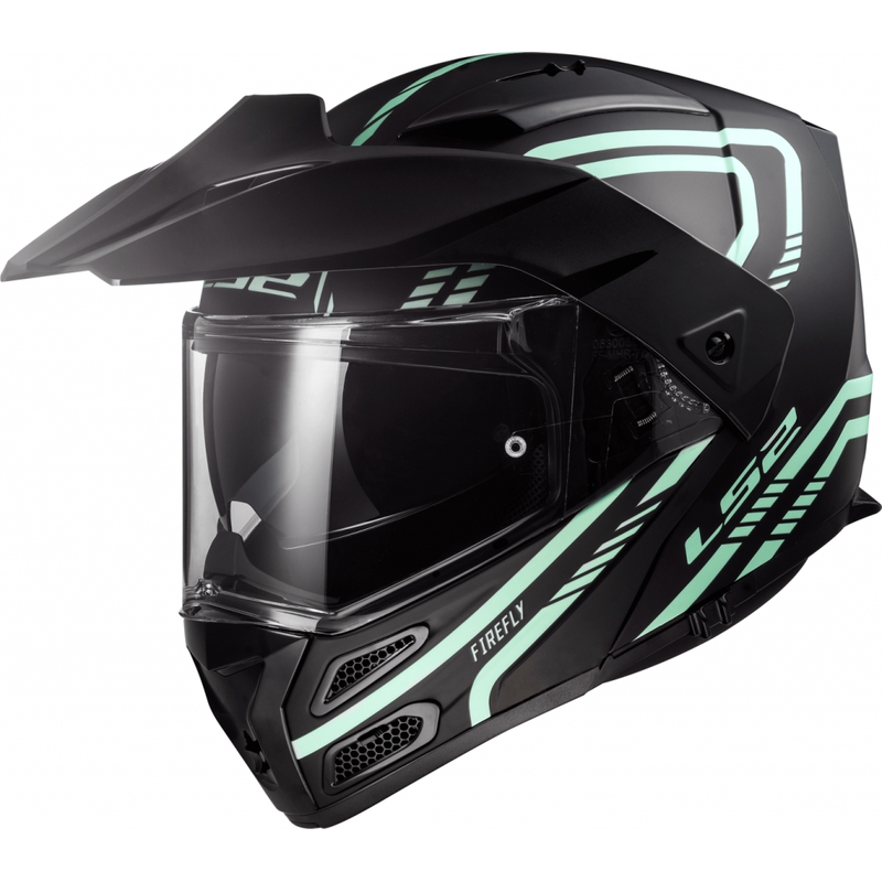 LS2 FF324 Metro EVO Firefly schwarz matt