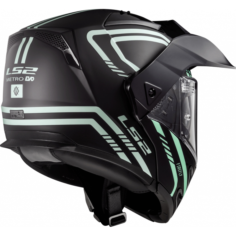 LS2 FF324 Metro EVO Firefly schwarz matt