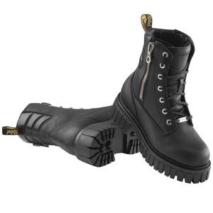 Damen-Motorradstiefel Forma Rebel Dry schwarz