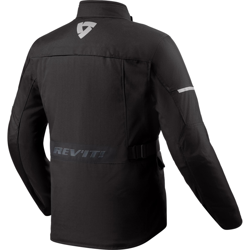 Revit Convergent H2O Motorradjacke Schwarz