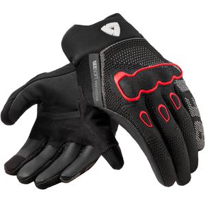 Revit Hyperspeed 3 Motorradhandschuhe Schwarz-Fluoreszierendes Rot