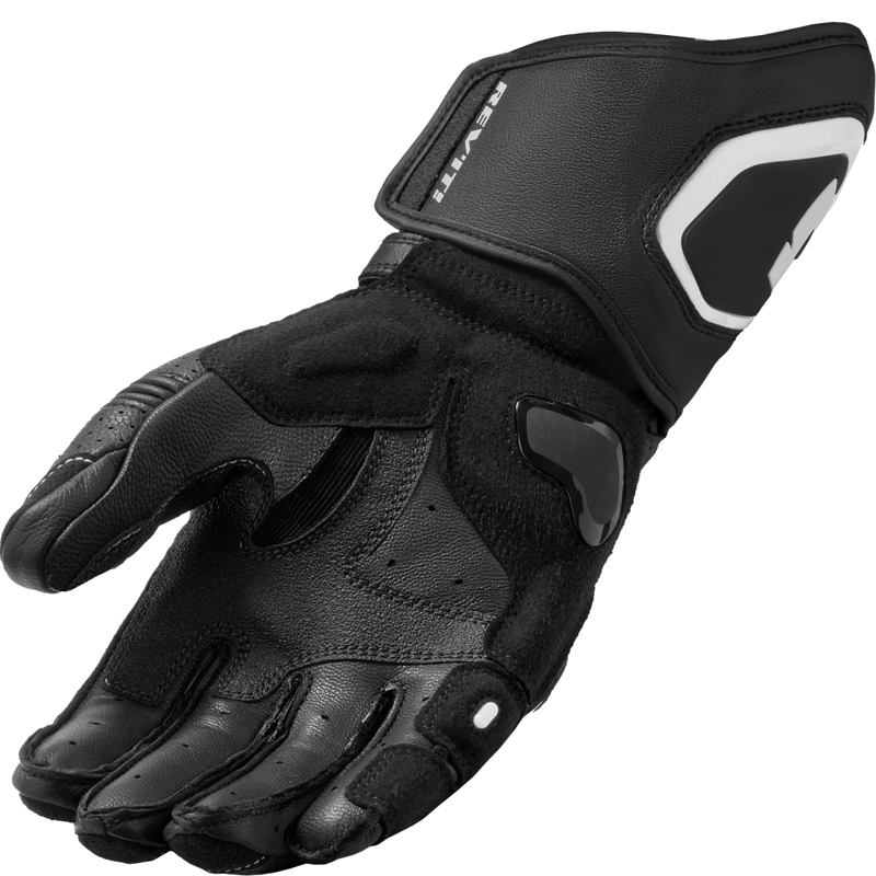 Revit Argon 3 Motorradhandschuhe schwarz-weiß