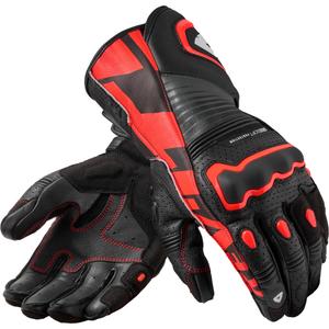 Revit Argon 3 Motorradhandschuhe schwarz-fluoreszierend rot