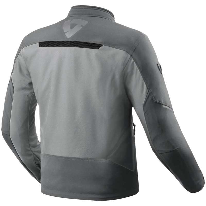 Revit Venator H2O Motorradjacke hellgrau-grau