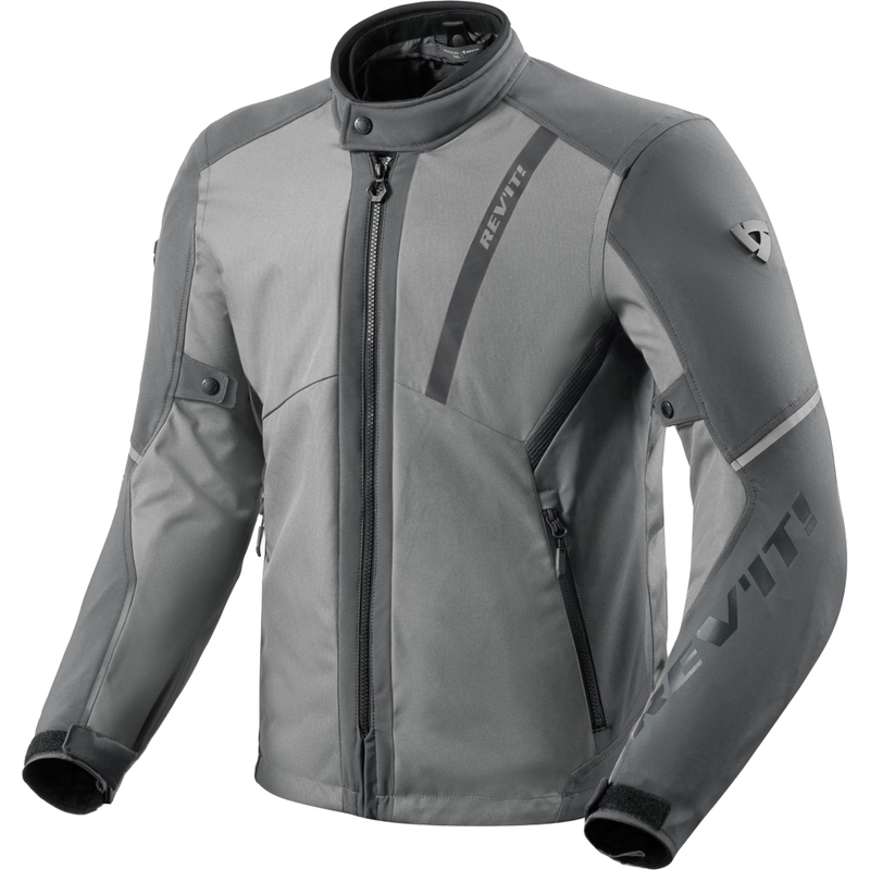 Revit Venator H2O Motorradjacke hellgrau-grau