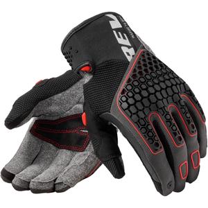 Revit Mangrove 2 Motorradhandschuhe grau-rot