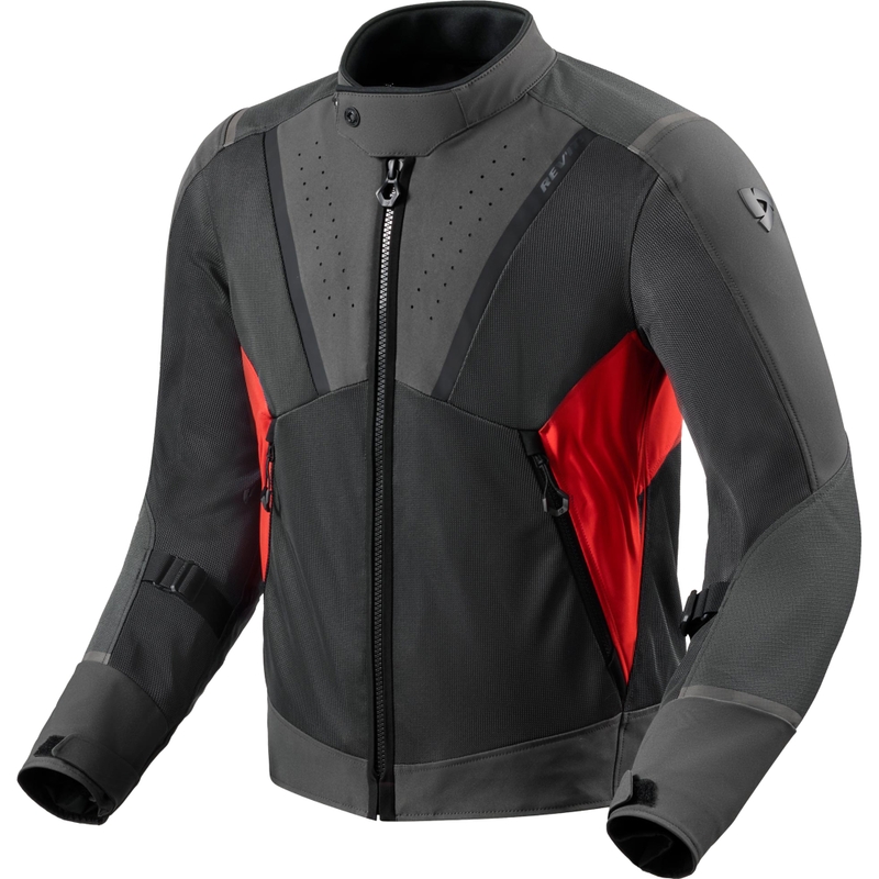 Revit Airwave 4 Motorradjacke schwarz-rot