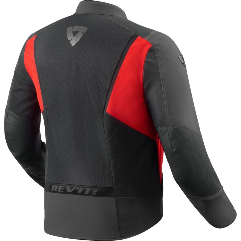 Revit Airwave 4 Motorradjacke schwarz-rot