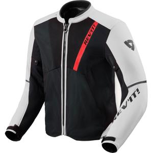 Revit GT-R 4 Air Motorradjacke schwarz-weiß