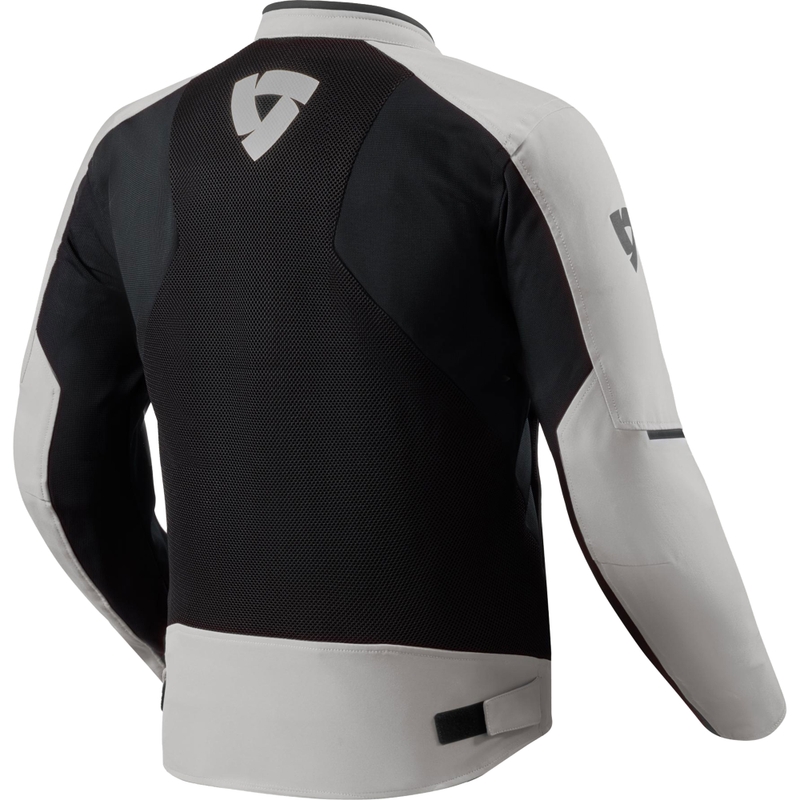 Revit GT-R 4 Air Motorradjacke Silber-Schwarz