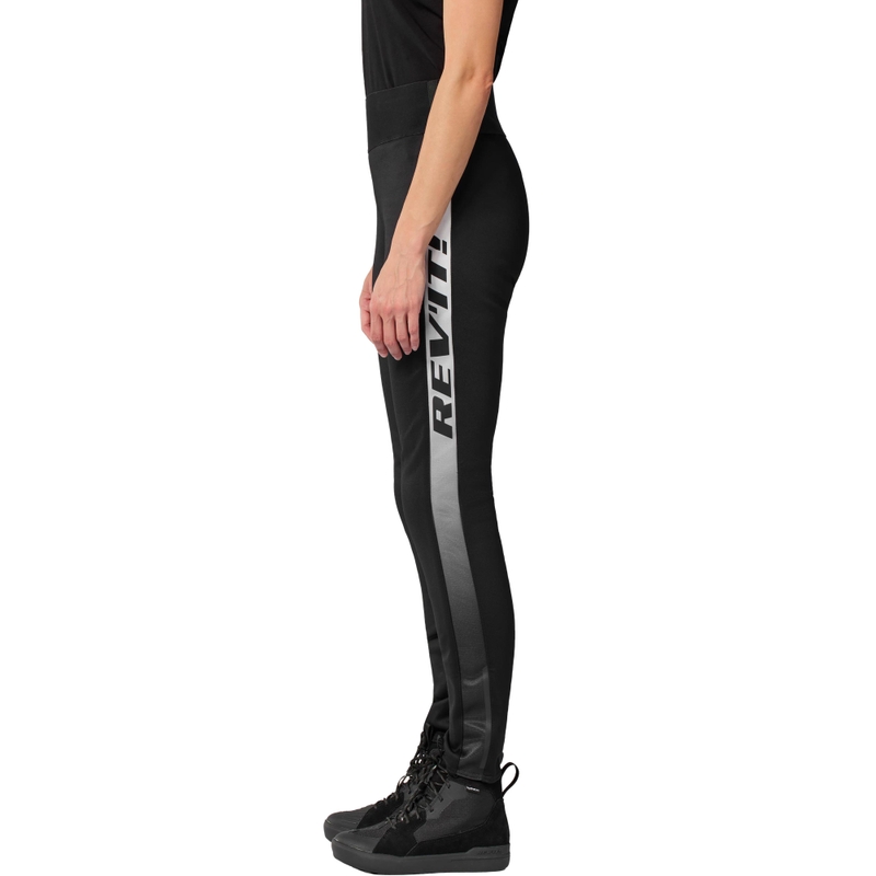 Revit Talia Damen-Motorradleggings, 7/8-Länge, schwarz-weiß