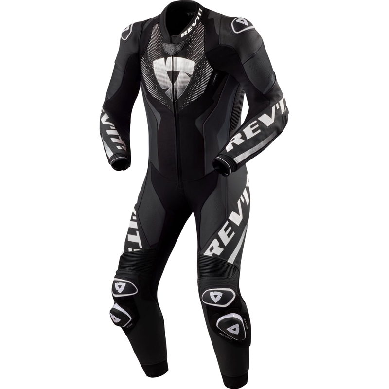 Revit One Piece Hyperspeed 3 Motorradanzug Schwarz-Weiß