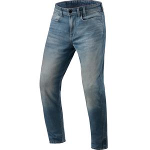 Revit Keegan Tapered Motorcycle Jeans Medium Blue