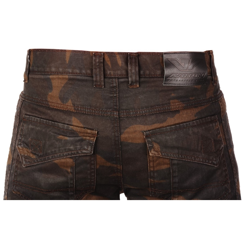Ayrton Camino Motorradjeans braun camo Ausverkauf