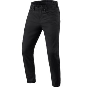 Revit Keegan Tapered Motorcycle Cropped Jeans Schwarz