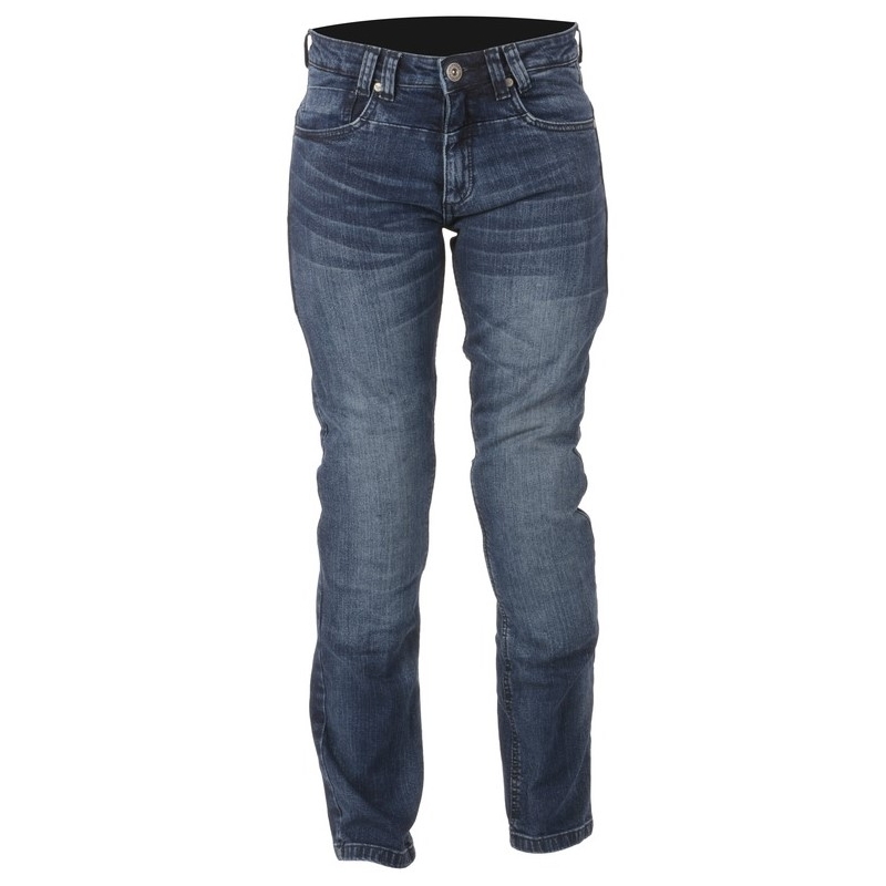 Damen Ayrton Modus Blaue Motorradjeans Ausverkauf